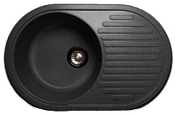 Granfest Мойка кухонная Rondo GF-R730L Черный – фотография-2